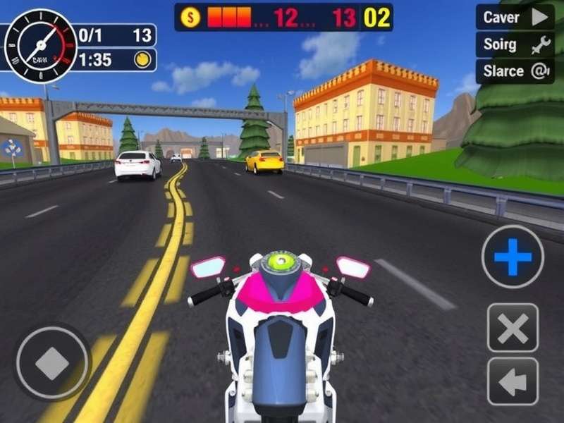 Express Rider Fast Lane Gameplay Screenshot